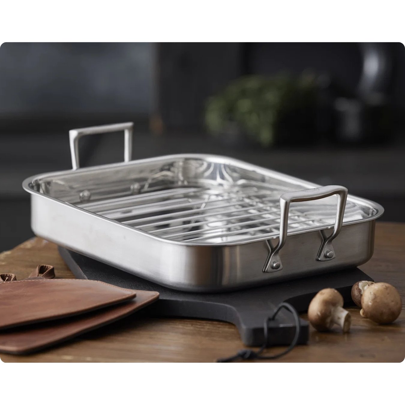 Pillivuyt Gourmet Bradepande, m. rist
